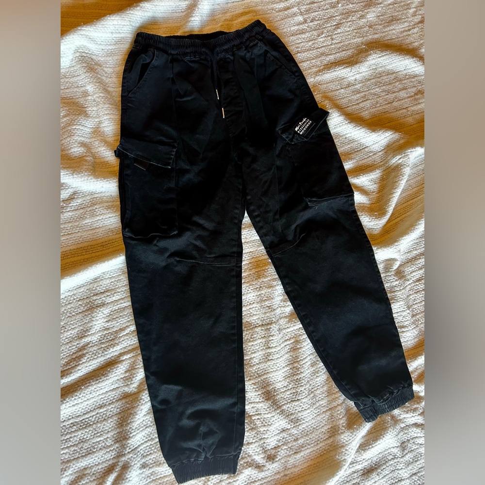 Cargo Pants Bundle Black & Tan Boys size 14 - Picture 7 of 11